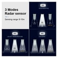 thumbnail image 5 of Solar Lights, 25000 Watts 5000000 Lumens Solar Street Lights Outdoor 20000mAH Motion Sensor Solar Lamp Waterproof Security Lighting For Garden
--------
Super Bright & Energy Efficient, 5 of 6