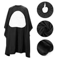 thumbnail image 3 of Unique Bargains 1 Pce Cape de Coiffeur Imperméable Transparente pour Coupe de Cheveux Noir, 3 of 6