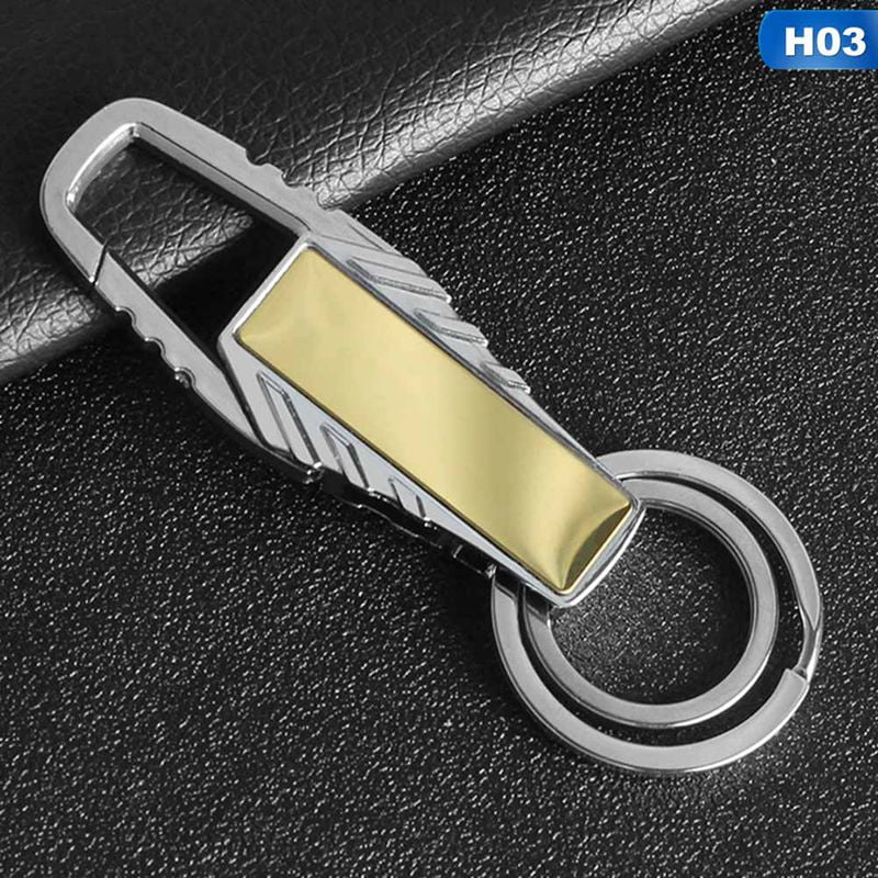 Men's Fashion Creative Metal Car Keyring Keychain Key Chain Ring As a Gift