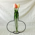 thumbnail image 1 of TIMIFIS Fake Plant New Nordic Minimalist Abstract Vase Black Iron Brief Vase Flower Racks Ornaments Office Decor - Fall, 1 of 3