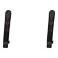 thumbnail image 1 of Wweixi Étui de Protection pour Alignement de Golf en PU Brodé Premium Imperméable Noir Rouge 33 x 5.5cm 2Set, 1 of 6