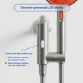 thumbnail image 3 of Hai Hsbtlo 1.8 GPM Multi Function Smart Hand Shower - Stainless Steel / Persimmon, 3 of 6