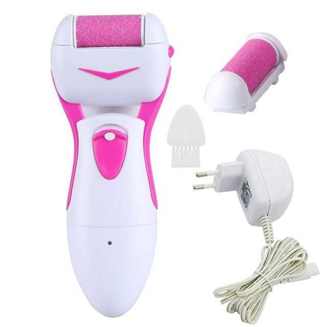 Removedor de callos eléctrico: herramientas de pedicura profesionales propias para el cuidado de los pies, depurador de pies recargable, Vhermosa CPB-US-YYM142-3