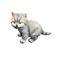 thumbnail image 2 of Estatuilla de Gato Perfecl Figura de Gato Gris, 2 of 8