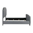 thumbnail image 5 of Fiona Upholstered Panel Bed Light Grey, 5 of 9