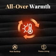 thumbnail image 4 of Thermal Underwear Set for Men Long Johns Men Base Layer Men Winter Hunting Gear Sport Top Bottom Black 2Set (S - 3XL), 4 of 7