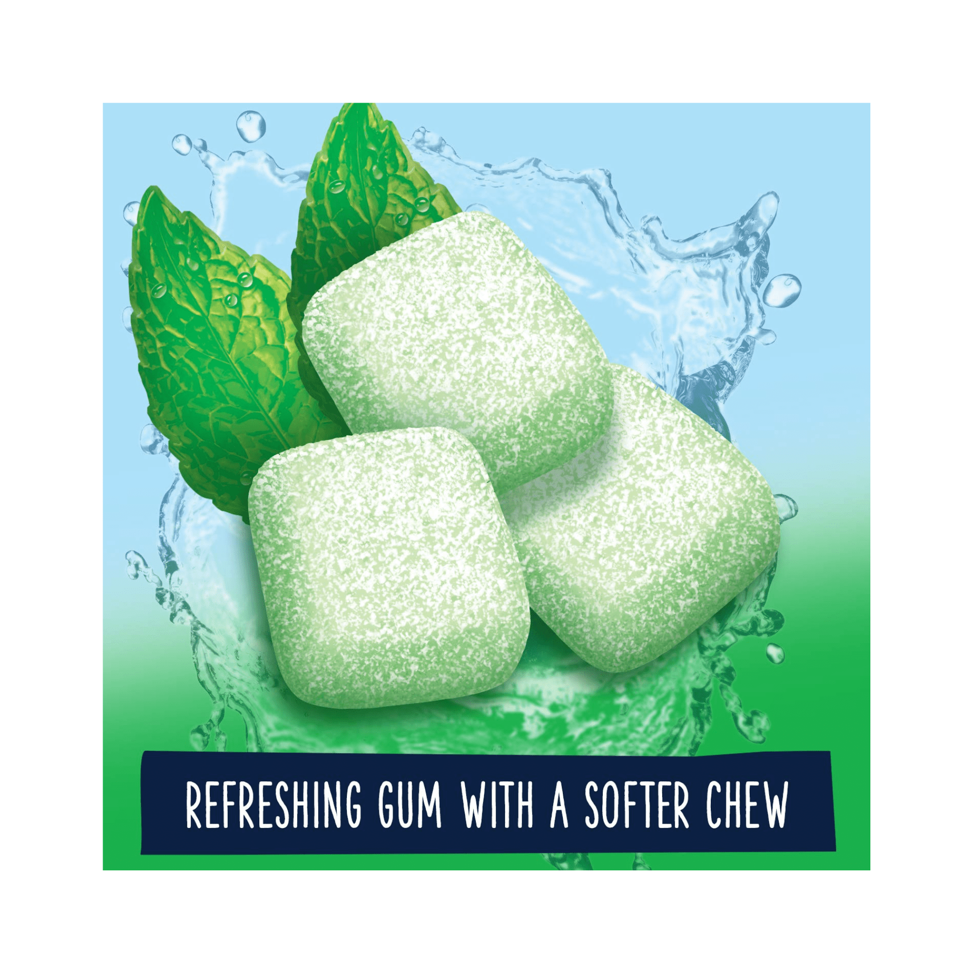EXTRA Refreshers SPEARMINT Sugar Free Chewing Gum Bulk, 40 Pieces Per Gum Bottle 160 Pieces Total (Pack of 4)