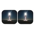 thumbnail image 7 of Daiia Peggy's Cove Lighthouse 2PCS Car Windshield Sun Shade, Foldable Sun Shield for Car Front Window, Auto Sun Blocker Visor Protector Universal for Truck SUV Pickup-Small, 7 of 7
