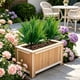 thumbnail image 1 of Decoración de Planta Verde Artificial, 44 cm, Plástico Resistente a la Intemperie, para Jardín Interior o Exterior, Patio, Jardín y Centro de Mesa, 1 of 8