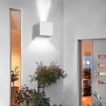 thumbnail image 4 of Mille Lucciole Modern LED Outdoor Wall Sconces White Aluminum IP65 Waterproof 4 Pieces, 4 of 4
