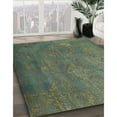 thumbnail image 3 of Ahgly Company Machine Washable Indoor Rectangle Traditional Dark Olive Green Area Rugs, 2' x 3', 3 of 7