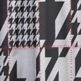 thumbnail image 4 of DESIGN ART Designart 'Classic Houndstooth Pattern' Mid-CenturyCurtain Single Panel 52 in. wide x 95 in. high - 1 Panel 95 Inches, 4 of 5
