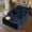 Blue(Plush Corduroy), variant on Ovios 67'' Oversized Chaise Lounge Chair Indoor Cloud Plush Corduroy Floor Sofa Bed Deep Seat No Assembly Couch with Cup Holders for Living Room, Black