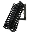 thumbnail image 6 of Telescopic Folding Ladder 3.5M Black Wall-Mounted Aluminum-Magnesium Material, 6 of 11