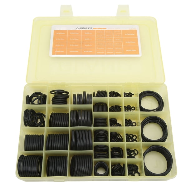 Kit de juntas tóricas ACO para automoción, 396 piezas, junta tórica universal métrica, kit de juntas tóricas universales, eficiencia óptima