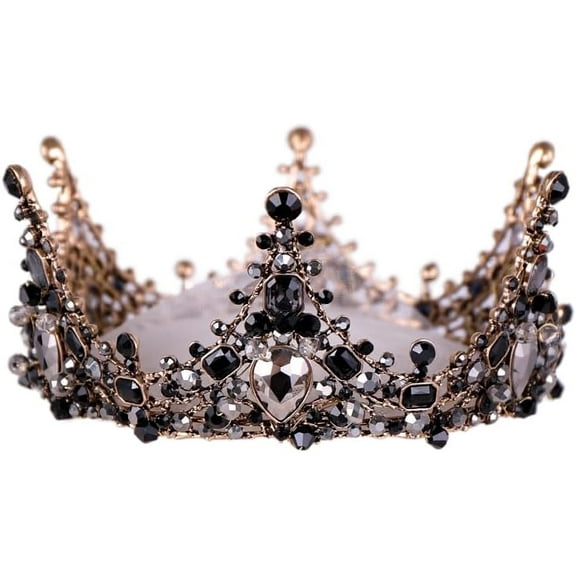 Wedding Crown and Bridal Princess Queen Crown Baroque Rhinestone Tiaras Hair Accessories