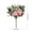 Pink, variant on COM1950s Artificial Flower Bouquet, Rustic Faux Floral Arrangement, 2 Pieces, Hand-Tied Mixed Blooms for Home Decor, Wedding Centerpieces, and Table Displays