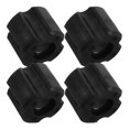 thumbnail image 1 of Raindrops Roulements de Roue avant de Tondeuse 4 Pcs Noir PE pour Entretien et Réparations, 1 of 8