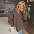 thumbnail image 5 of SUNBS Oversized Sweaters for Women Winter Crewneck Pullover - Cozy Knit Long Sleeve Top Casual Loose Fit Clothes, 5 of 9