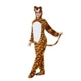 thumbnail image 5 of hirigin Women Halloween Jumpsuit Set, Long Sleeve Animal Bodysuit + Headwear + Shoe Cover for Cosplay, 5 of 9
