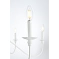 thumbnail image 3 of Living District Rohan 54" 6-Light Transitional Metal Chandelier in Brass, 3 of 7