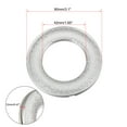 thumbnail image 2 of 42mm Curtain Grommets Eyelets Roman Rings Home Window Decor Bright Silver 32pcs, 2 of 6