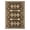 Brown, variant on Garvee 9'x12' Geometric Washable Area Rug, Tribal Boho Non-Slip Low Pile Carpet for Living Room Bedroom Dining Room Home Decor, Brown