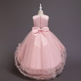 thumbnail image 4 of Esaierr Kids Dress Princess Dress 3-10Y Toddler Flower Fluffy Dress Piano Performance Dress Sleeveless Party Gown Birthday Dress Photography Prop Special Occasion Dress, 4 of 7