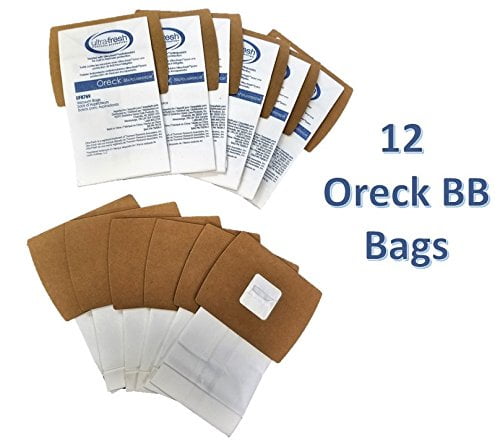 Oreck XL Buster B BB Canister Vacuum Bags PKBB12DW Housekeeper Bag 24 