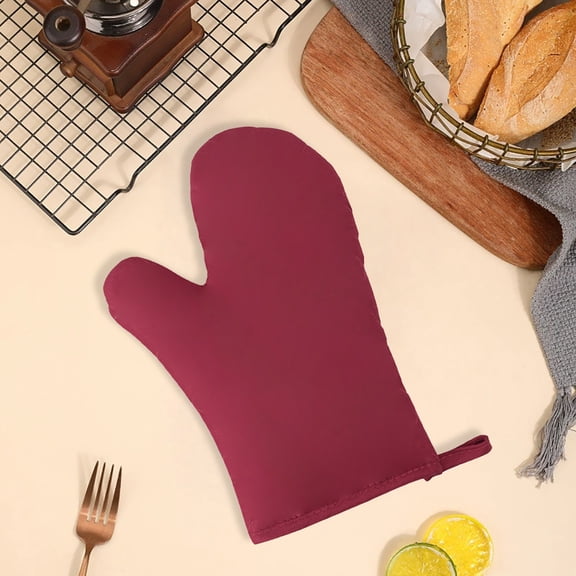 High Temperature Thick Cotton Oven Gloves Microwave Mitts for Kitchen Cooking