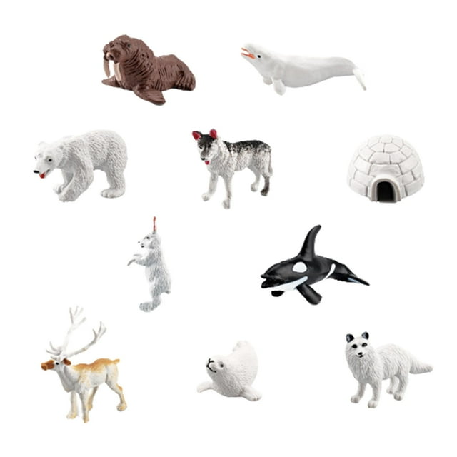 10 Figuritas De Animales Realistas Sunnimix Figuras de simulación