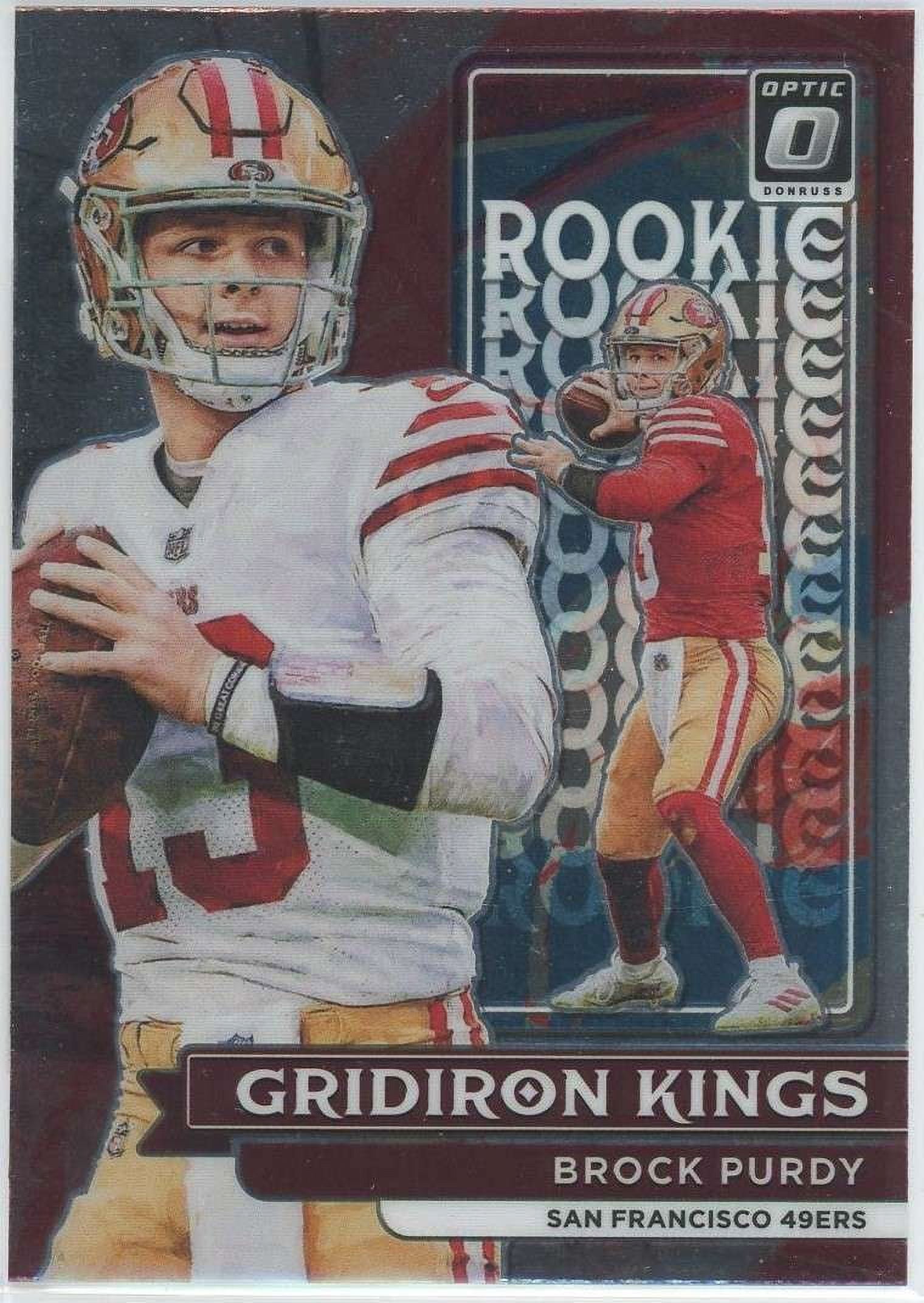 NFL 2022 Panini Select Brock Purdy SN-5 (Rookie, Numbers