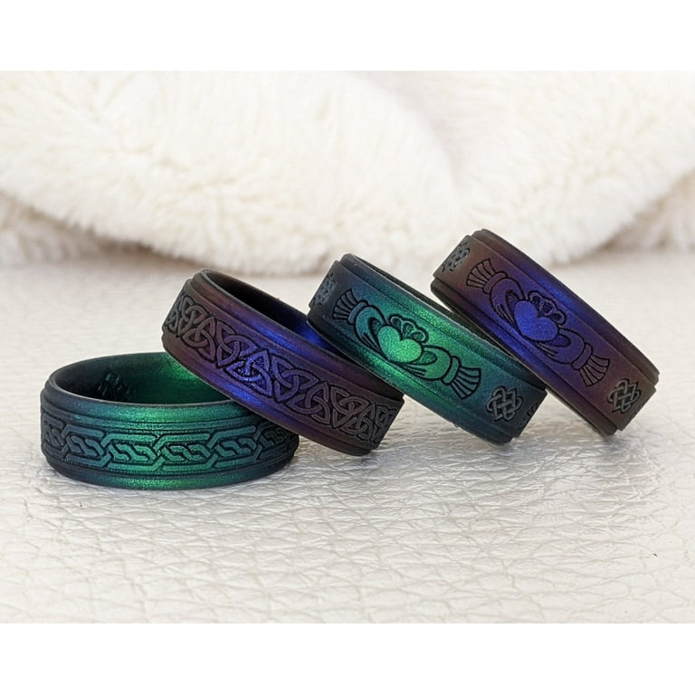 Celtic knot silicone ring sale