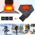 thumbnail image 7 of Heating Scarf, Rechargeable USB Men’s Women Winter Warm Heated Scarf 3-stage Electric Heating Scarf for Winter Outdoor Camping, Hiking, Skiing, Christmas Day and Valentine’s Day, 7 of 7