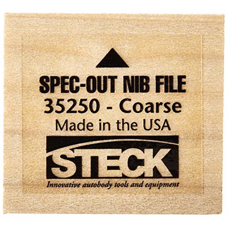 Steck Manufacturing Spec-Out Nib File - Coarse Cut, Model STC35250