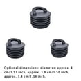 thumbnail image 4 of Speravity Tapón de drenaje para Kayak, 12 Uds., bote inflable, canoa, yate, agujeros de drenaje, tapones universales para deportes acuáticos, Bombillas para automóviles 3.4 cm, 4 of 6