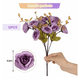thumbnail image 5 of Kit 5 Ramos Flores Bloosom Artificiales Decoracion Hogar 70 Flores Violeta, 5 of 5
