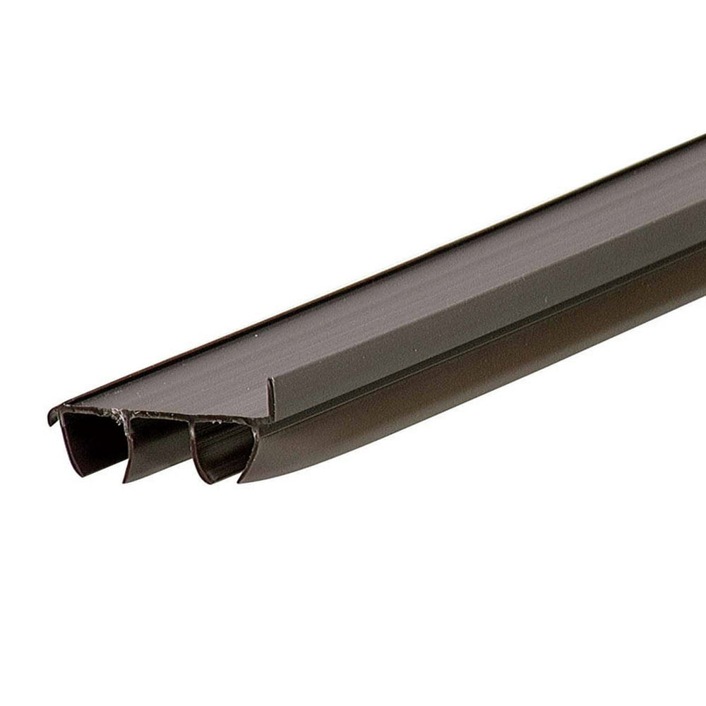 MD Brown Vinyl Weatherstrip For Door Jambs 3 in. L