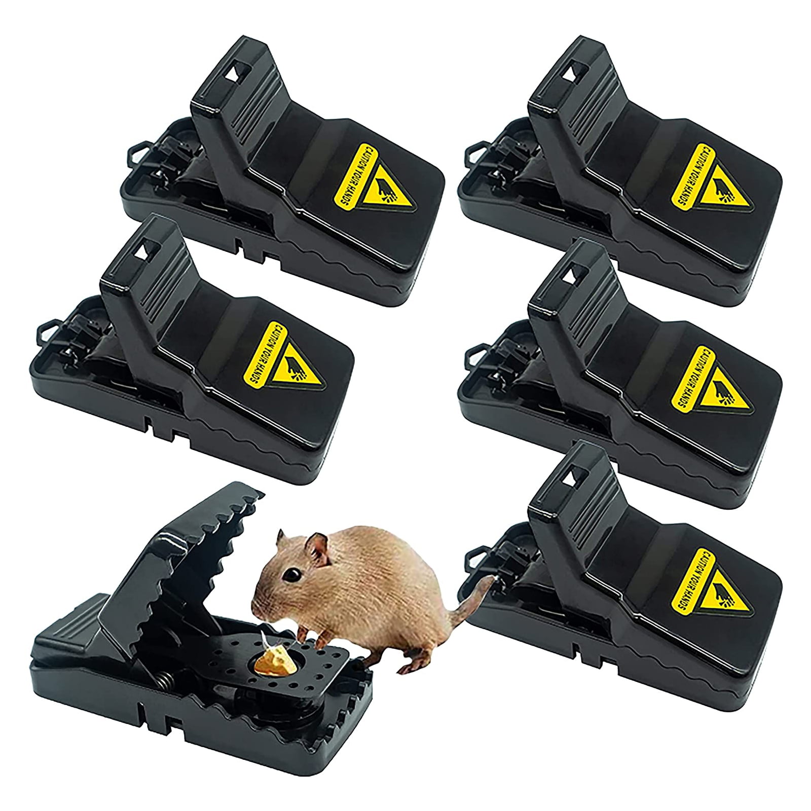 2 PCS Mouse Killer Reusable Rat Catcher Mice Trap Bait Snap Trap for Rodent 