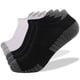 thumbnail image 1 of Yjmei - Seis pares de calcetines negros y blancos (43-46) para hombre, calcetines bajos para hombre y mujer, calcetines deportivos transpirables de algodón para hombre, 1 of 2