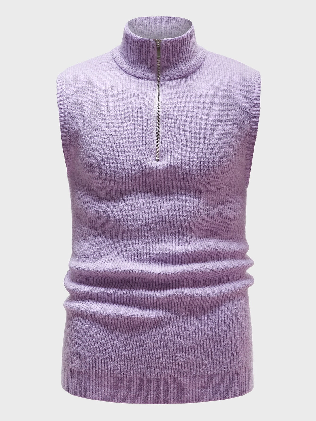 Men Half Zip Sweater Vest - Walmart.com