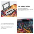 thumbnail image 3 of Fotbe Vibrant Rooster Painting Funda Protectora para Equipaje, Antirrayones y Resistente a la Suciedad, Compatible con Maletas de 18 a 32 Pulgadas-X-Large, 3 of 7