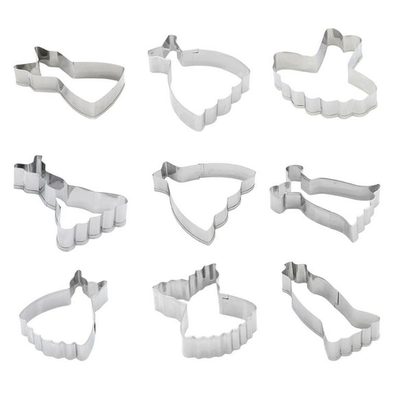 unbranded  9 PCS Pastry and Accessories Silicone Molds Fruit Cake