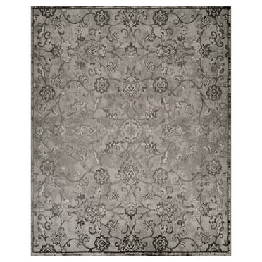 Gertmenian Bloom Jolene Transitional Floral Gray Area Rug, 9x13