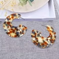 thumbnail image 4 of Pendientes en forma de C exagerados pop de personalidad, 4 of 5
