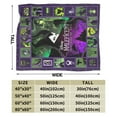 thumbnail image 5 of Maleficent Merch Gifts Stuff Throw Blanket 60"x50" Inches, Lightweight Silky Fleece with Fluffy Fuzzy Sherpa for Bed, Sofa,Travel and Camping Birthday Gift Christmas, 5 of 6
