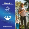 thumbnail image 6 of TrueMed Triple Magnesium Complex 235mg – Supports Muscle, Nerve & Bone Health, Energy, Relaxation & Sleep – 60 Veg Capsules with Citrate, Malate & Lysinate Chelate, 6 of 10