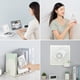 thumbnail image 5 of Small Desk Fan Battery Operated, 180° Foldable Portable Fan, 4 Speeds Adjustable Ultra Quiet for Home Office Travel Outdoor-Green（2000mAh）, 5 of 5