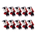 thumbnail image 5 of 10 osos de peluche de graduación para regalar, pequeños osos suaves para la temporada de graduación, mini animales de peluche para decorar ramos., 5 of 5