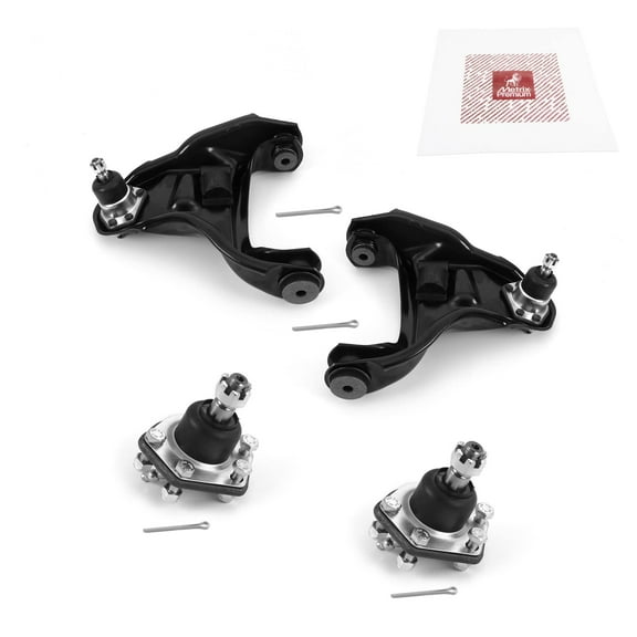 Metrix Premium Chassis Parts - 4 PC Front L/R Upper Control Arm & Front Lower L/R Ball Joint Kit Fits 95-05 Chevrolet Blazer 4WD, 92-93 GMC Typhoon, 98-00 Isuzu Hombre 4WD, RK620172, RK620173, K5335